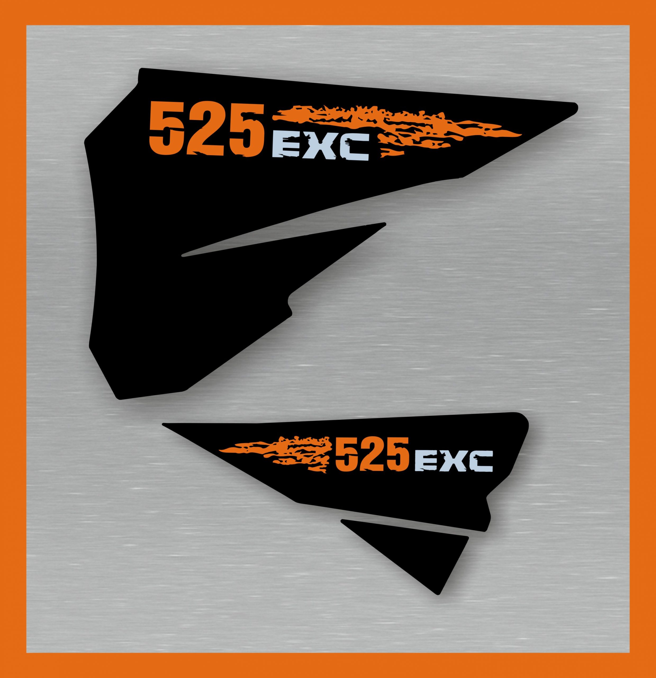525 EXC Graphics Stickers 