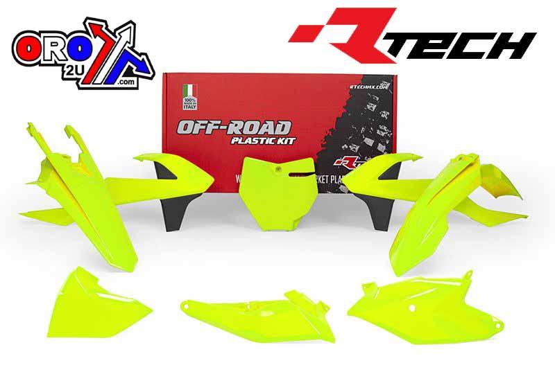 KTM SX 85 NEON YELLOW PLASTICS SET 2018 