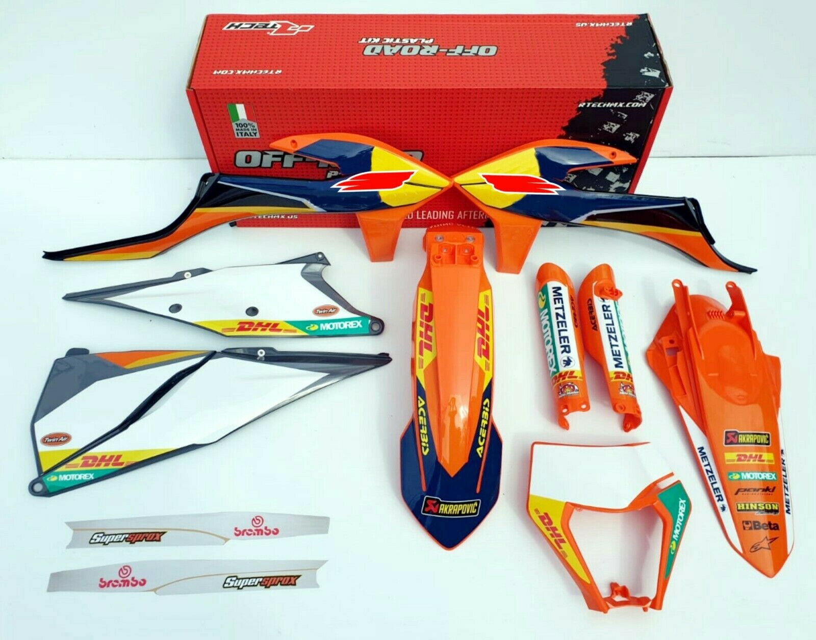 2020-2021-2022 KTM EXC PLASTICS AND 